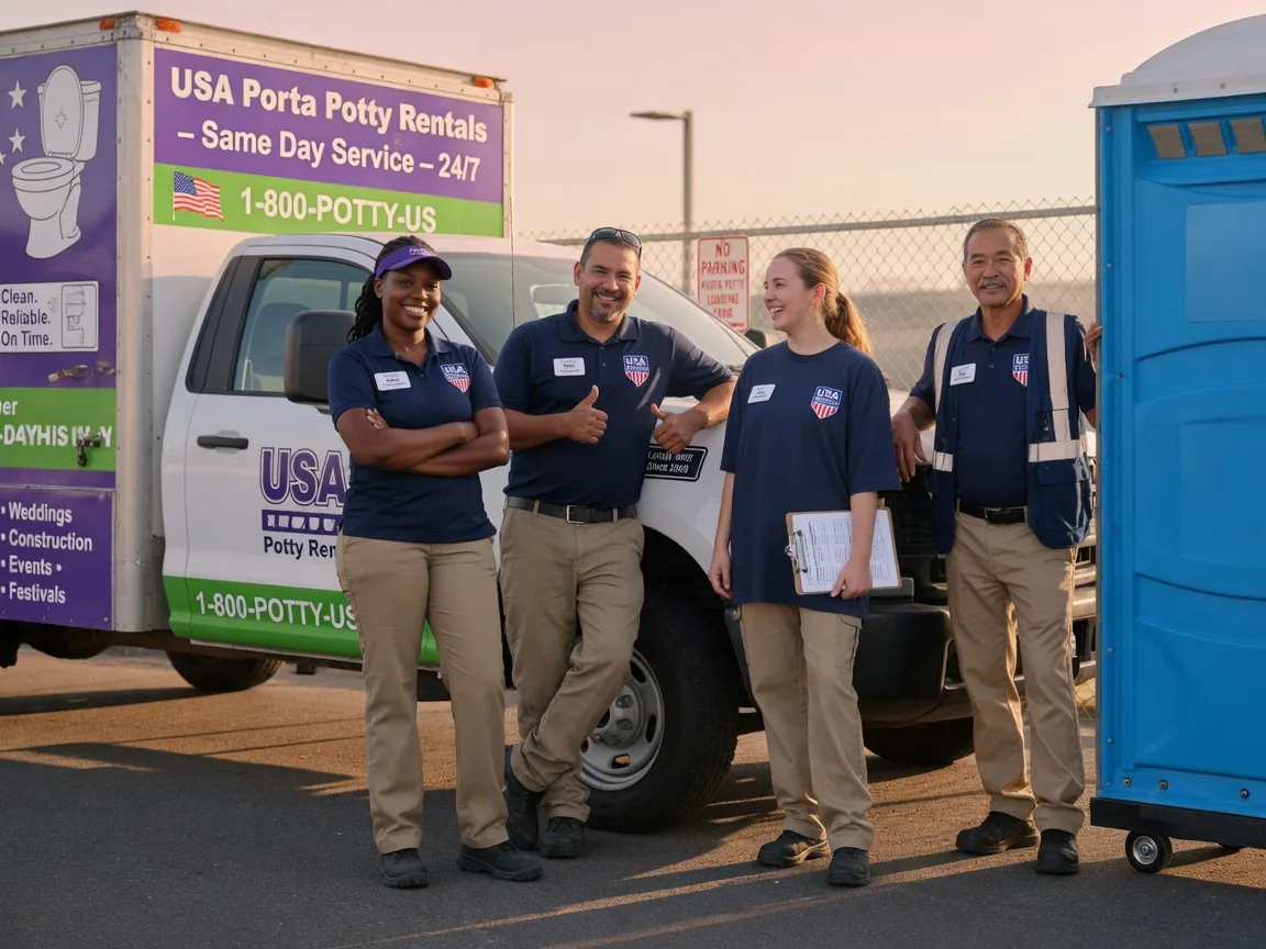 Porta Potty Rental company in Hendersonville, NC